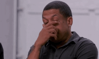 stevie j facepalm GIF